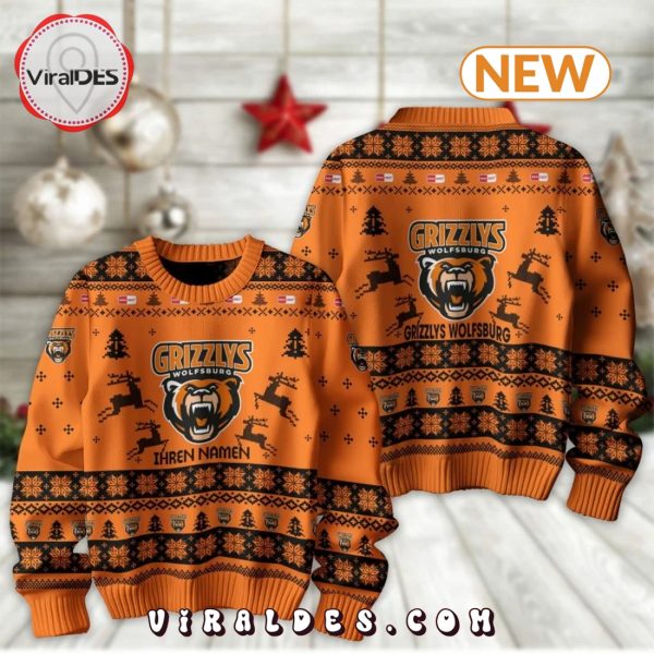 Grizzlys Wolfsburg 2024 Christmas Ugly Sweater