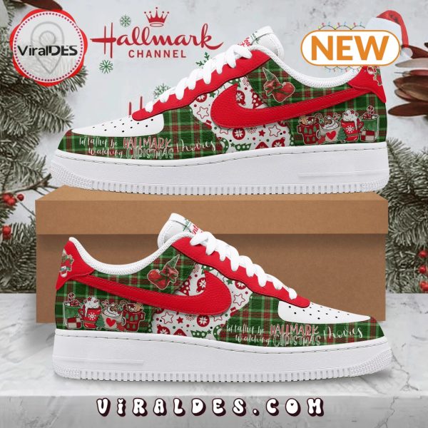 Hallmark Channel 2024 Christmas Air Force 1 Sneakers