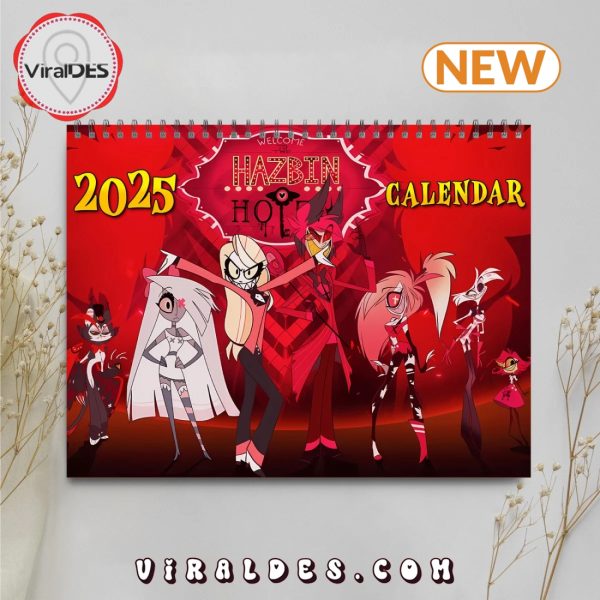 Hazbin Hotel 2025 New Year Calendar