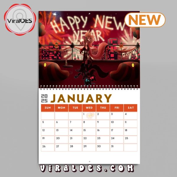 Hazbin Hotel 2025 New Year Calendar