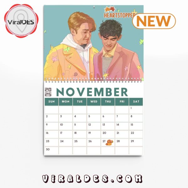 Heartstopper Series 2025 New Year Calendar