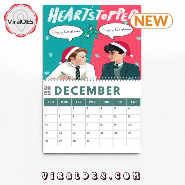 Heartstopper Series 2025 New Year Calendar