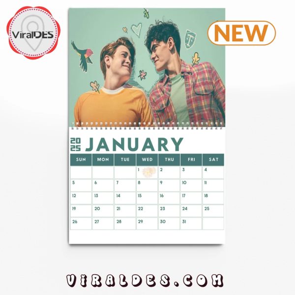 Heartstopper Series 2025 New Year Calendar