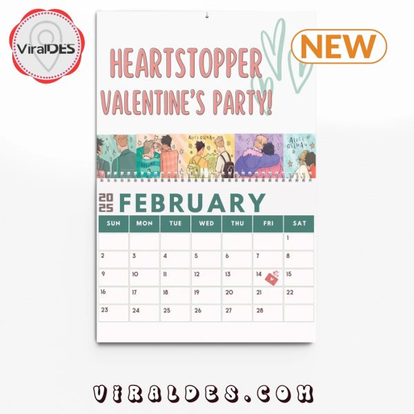 Heartstopper Series 2025 New Year Calendar