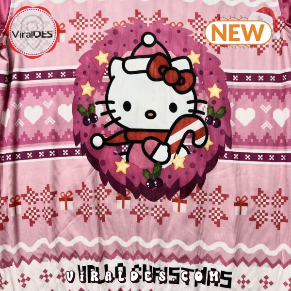 Hello Christmas Hello Kitty Christmas Ugly Sweater