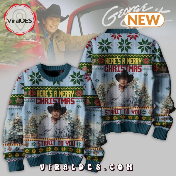 Here’e A Merry Christmas Strait To You Ugly Sweater