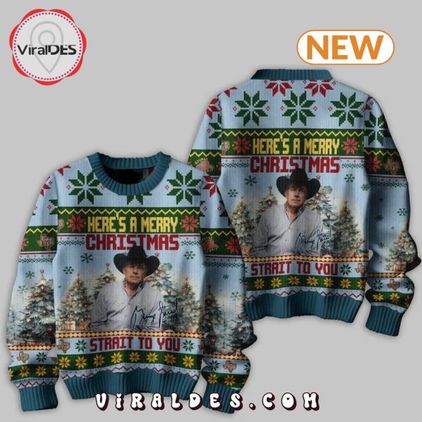 Here’e A Merry Christmas Strait To You Ugly Sweater