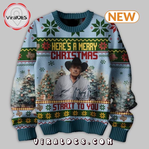 Here’e A Merry Christmas Strait To You Ugly Sweater