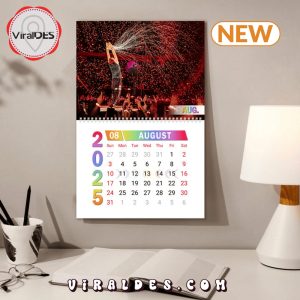 Coldplay Rock Band 2025 New Year Calendar