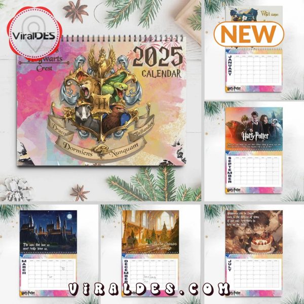 Hogwarts – Harry Potter 2025 New Year Calendar