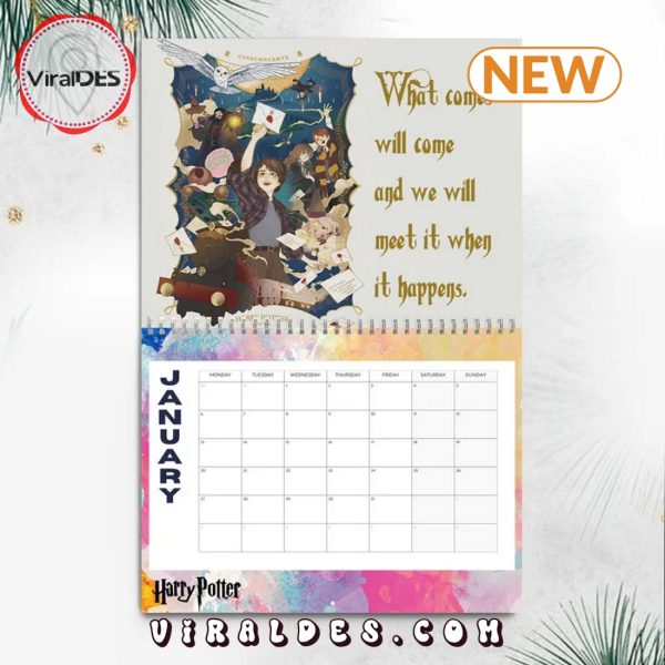 Hogwarts – Harry Potter 2025 New Year Calendar