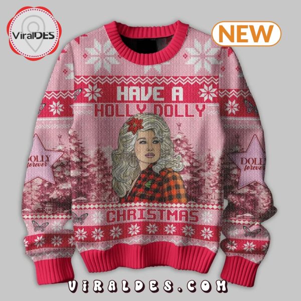 Holly Dolly Christmas Ugly Sweater