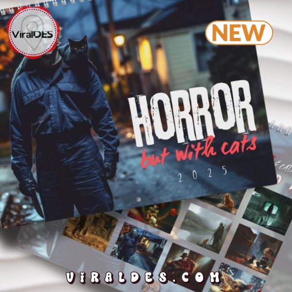 Horror & Cats 2025 New Year Calendar