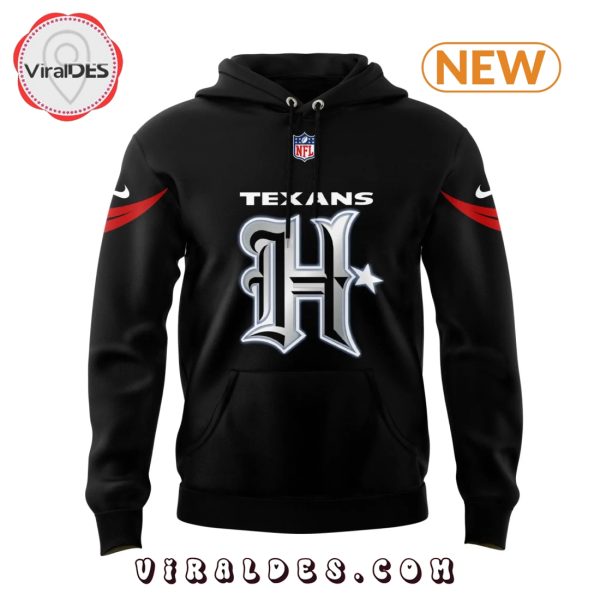 Houston Texans Uniform Battle Black Hoodie, Jogger, Cap