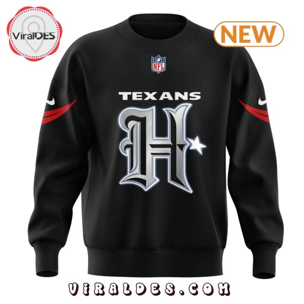 Houston Texans Uniform Battle Black Sweatshirt