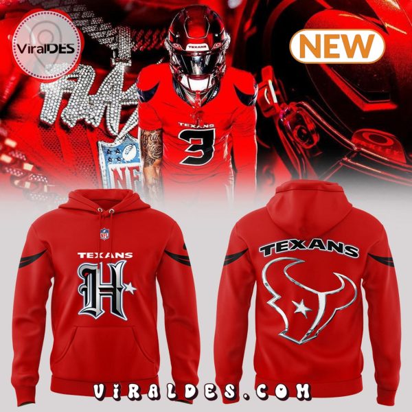 Houston Texans Uniform Battle Red Hoodie