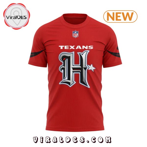 Houston Texans Uniform Battle Red T-Shirt, Jogger, Cap