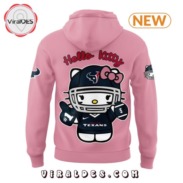 Houston Texans x Hello Kitty Pink Hoodie, Jogger, Cap