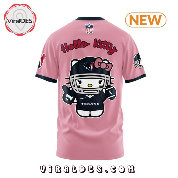 Houston Texans x Hello Kitty Pink T-Shirt, Jogger, Cap