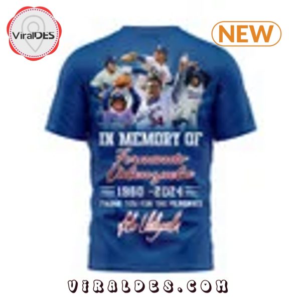 In Memory Of Fernando Valenzuela 1960 – 2024 Blue Shirt