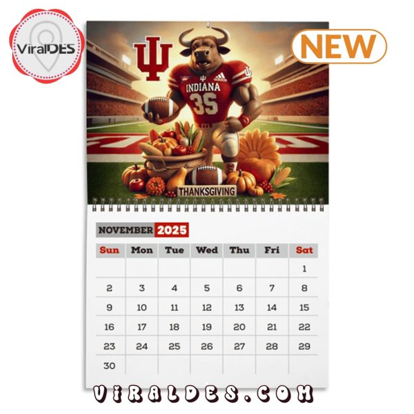 Indiana Hoosiers Football 2025 Calendar