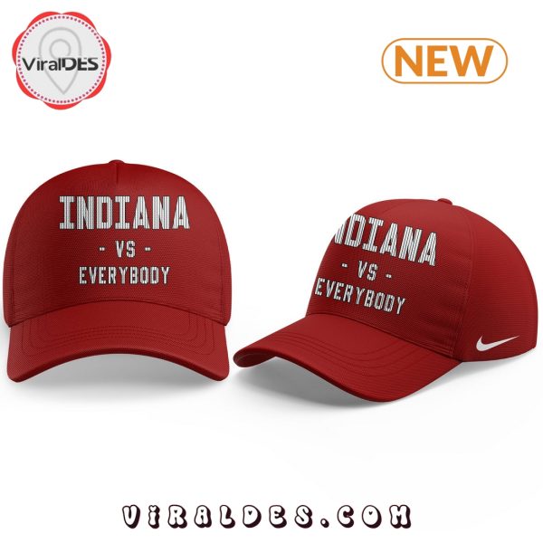 Indiana Men’s vs Everybody Red T-Shirt, Jogger, Cap