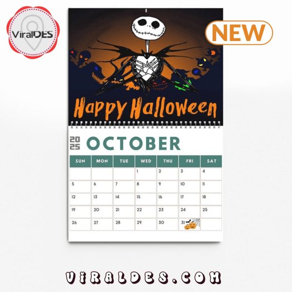 Jack Skellington – The Nightmare Before Christmas 2025 Calendar