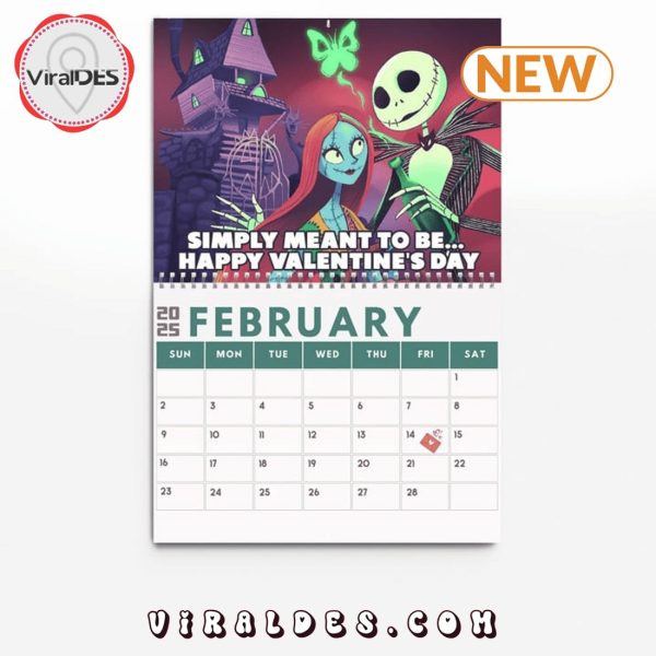 Jack Skellington – The Nightmare Before Christmas 2025 Calendar