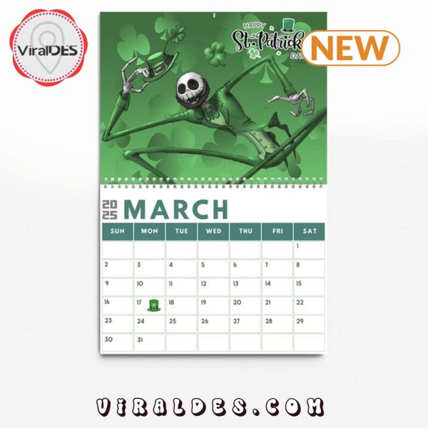 Jack Skellington – The Nightmare Before Christmas 2025 Calendar