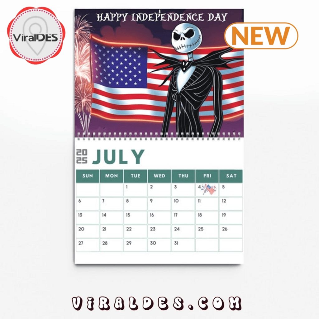 Jack Skellington - The Nightmare Before Christmas 2025 Calendar ...