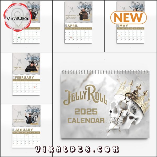 Jelly Roll 2025 New Year Calendar