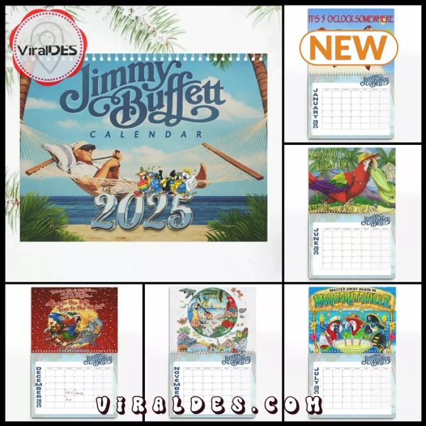 Jimmy Buffett 2025 Seasons Calendar