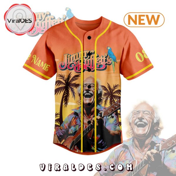 Jimmy Buffett – It’s 5 O’Clock Somewhere Baseball Jersey