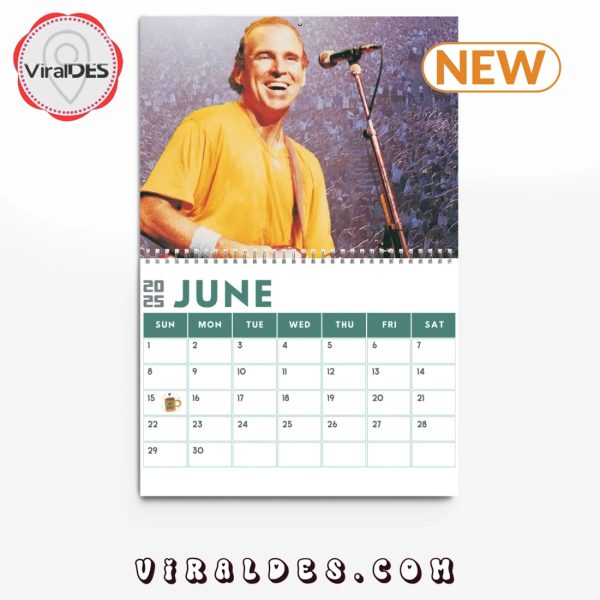 Jimmy Buffett Rock New Year 2025 Calendar