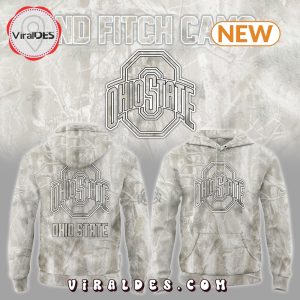 Ohio State Football And Fitch Camo Hoodie, Jogger, Cap