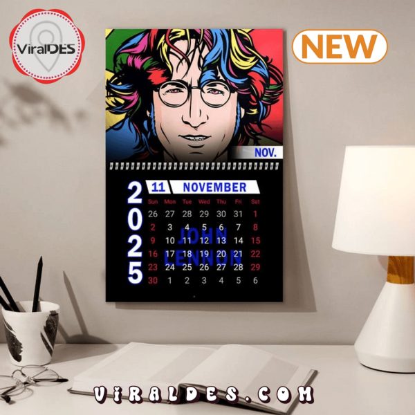 John Lennon 2025 New Year Calendar