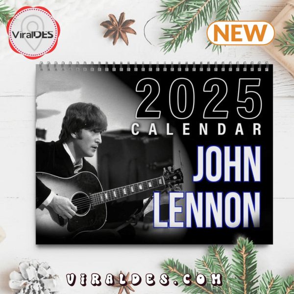 John Lennon 2025 New Year Calendar