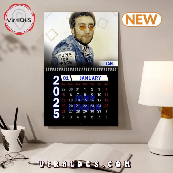 John Lennon 2025 New Year Calendar