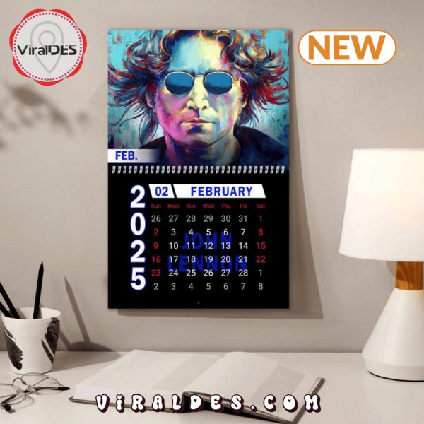 John Lennon 2025 New Year Calendar