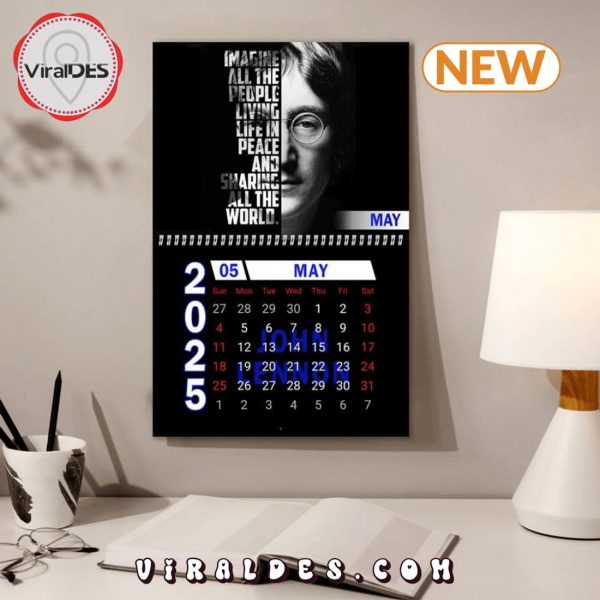 John Lennon 2025 New Year Calendar