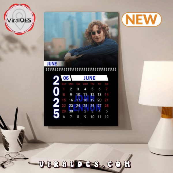 John Lennon 2025 New Year Calendar