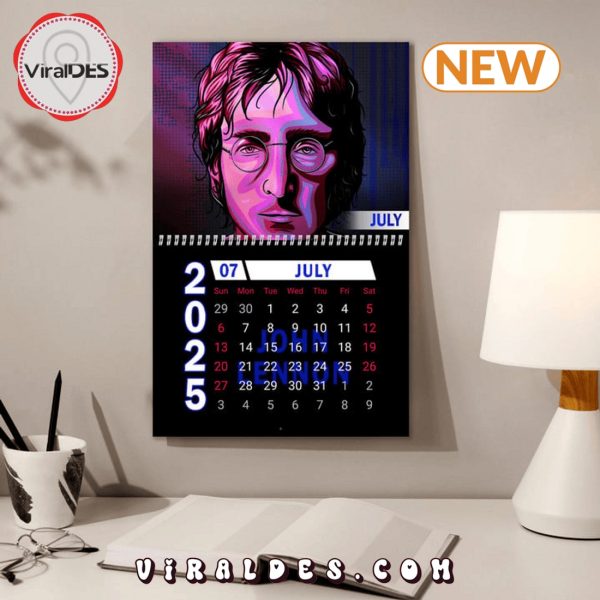 John Lennon 2025 New Year Calendar