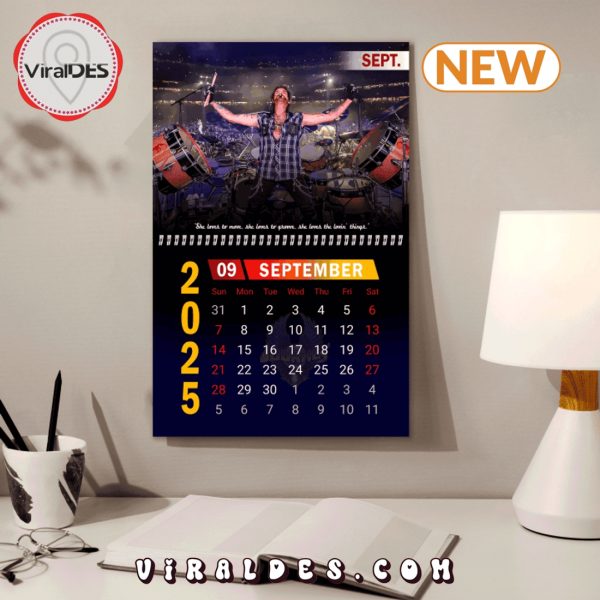 Journey Rock Band 2025 New Year Calendar