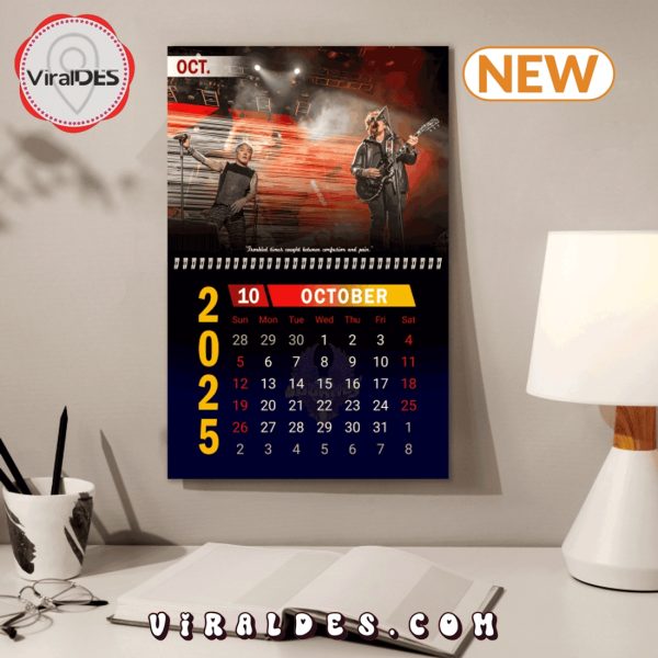 Journey Rock Band 2025 New Year Calendar