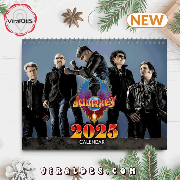 Journey Rock Band 2025 New Year Calendar