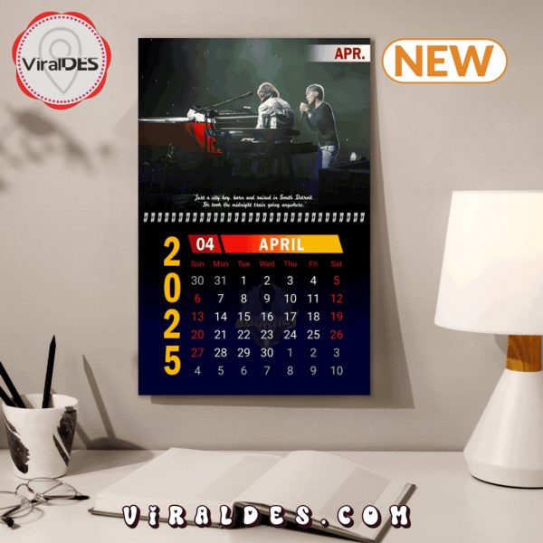 Journey Rock Band 2025 New Year Calendar