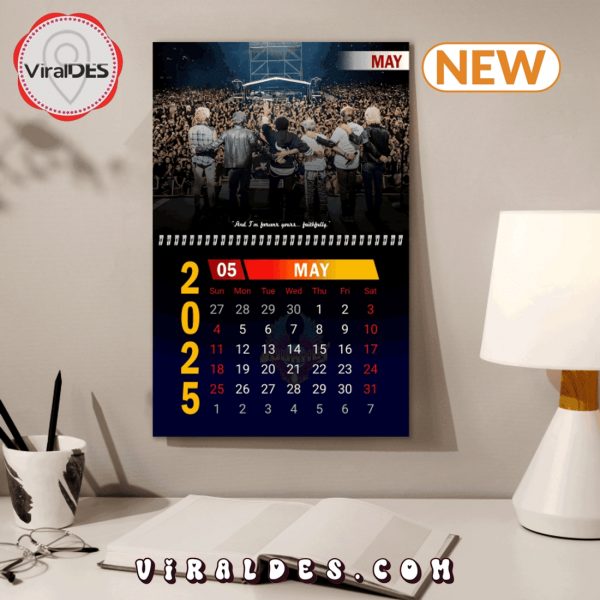 Journey Rock Band 2025 New Year Calendar