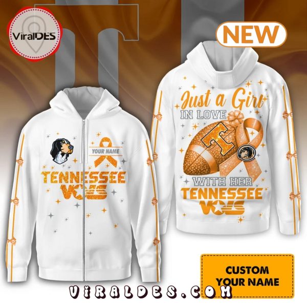 Just A Girl In Love Tennessee Vols Hoodie