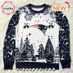 NFL New England Patriots 2024 Christmas Ugly Sweater