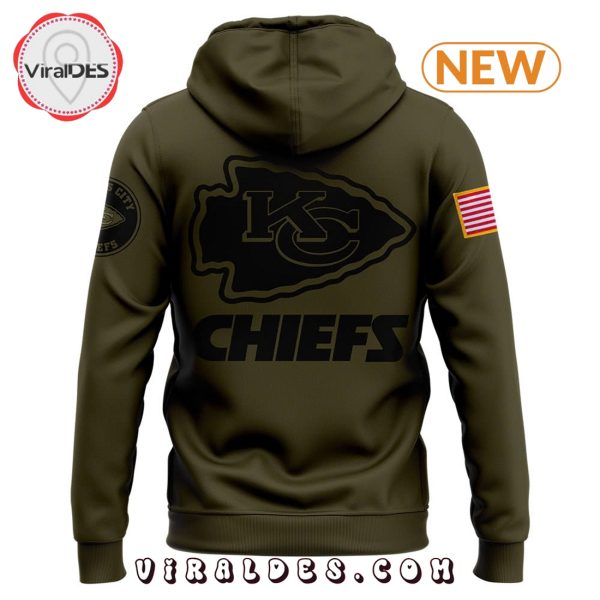 Kansas City Chiefs Camo Salute to Service Hoodie